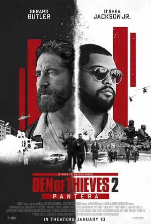 Den of Thieves 2: Pantera 2025 Hindi Dual Audio HD Poster Download - filmyfly