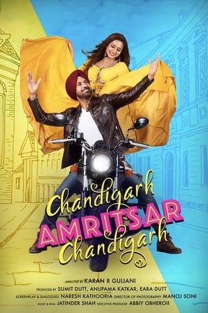 Chandigarh Amritsar Chandigarh (2019) Punjabi Movie - [300MB] HD Poster Download - filmyfly