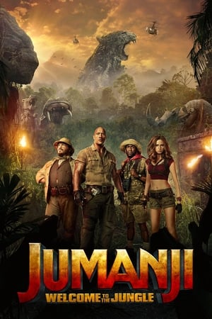 Jumanji: Welcome to the Jungle (2017) 400MB Dual Audio Hindi ORG Download HD Poster Download - filmyfly