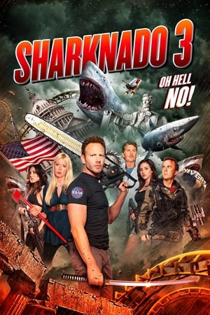 Sharknado 3 Oh Hell No (2015) 100mb Hindi Dual Audio movie Download HD Poster Download - filmyfly